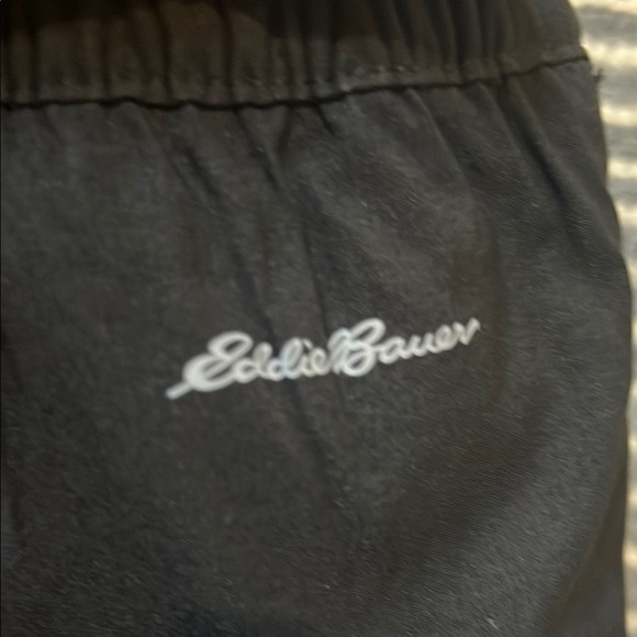 Eddie Bauer Black Skort with drawstring waist size Large - Picture 11 of 12